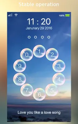 Lock screen android App screenshot 0