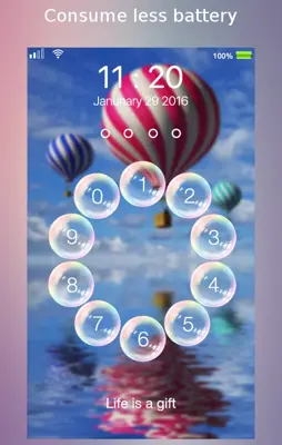 Lock screen android App screenshot 2