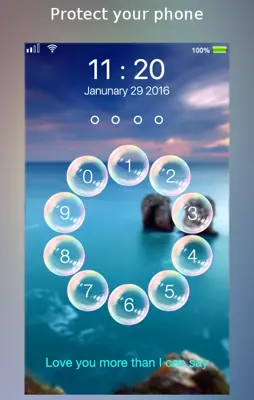 Lock screen android App screenshot 5