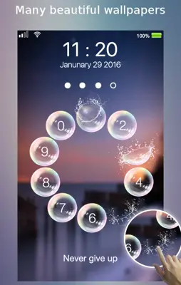 Lock screen android App screenshot 7